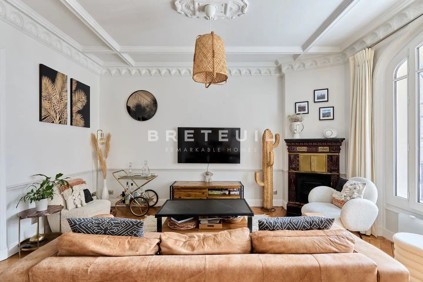 Appartement à vendre, 82m², Paris 18ème