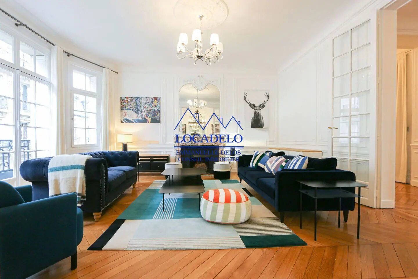 Appartement à louer, 221m², Paris 16ème