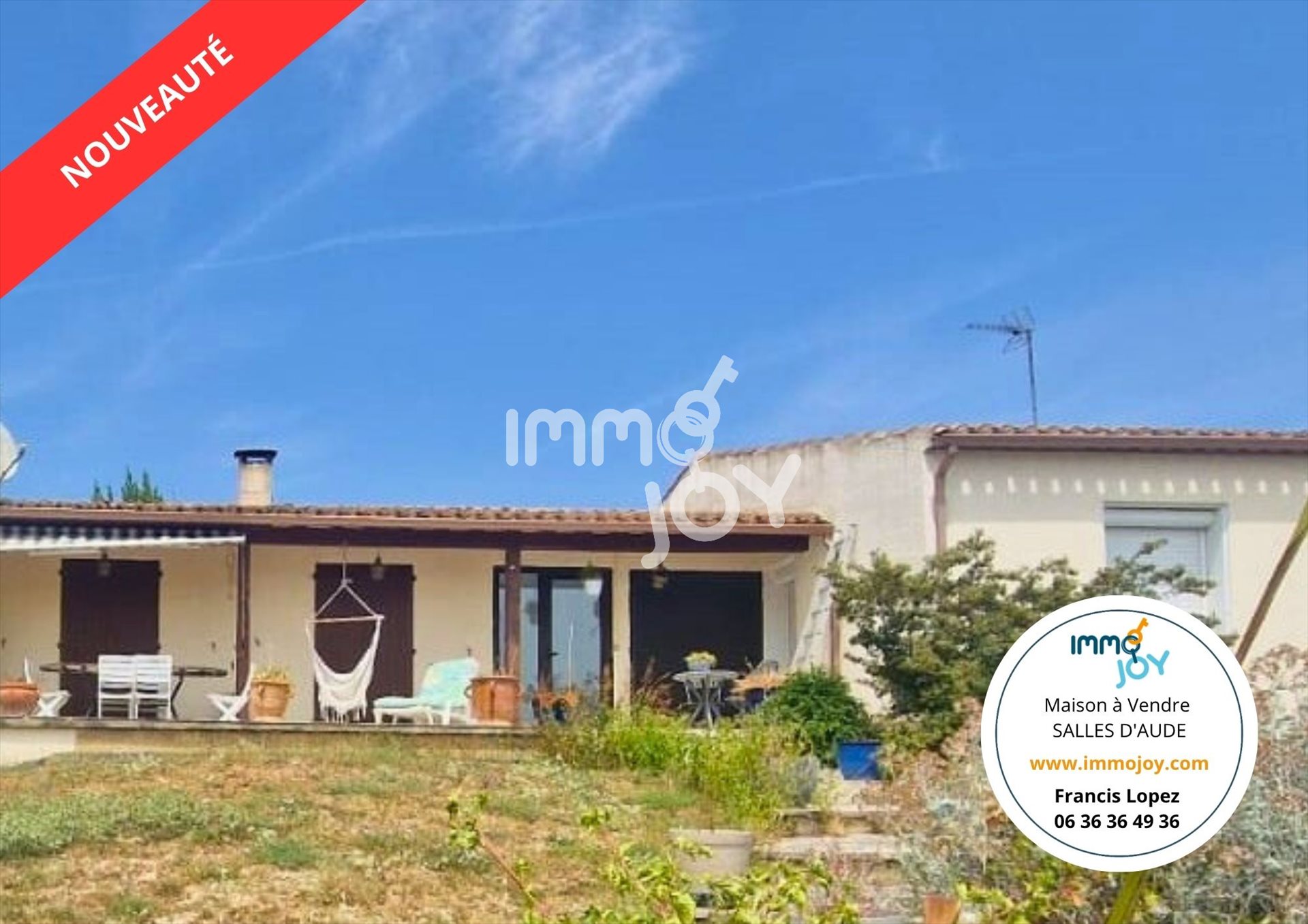 Maison à vendre, 213m², Salles-d'Aude