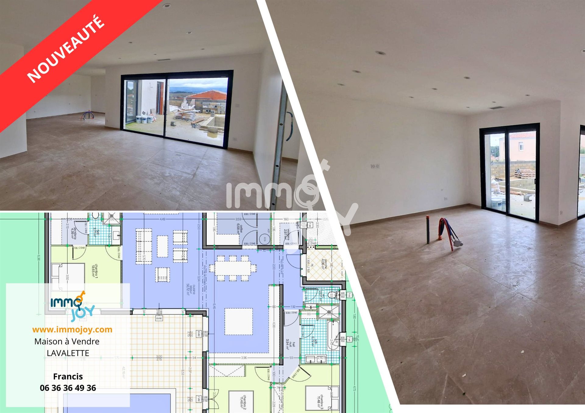 Maison à vendre, 123m², Lavalette