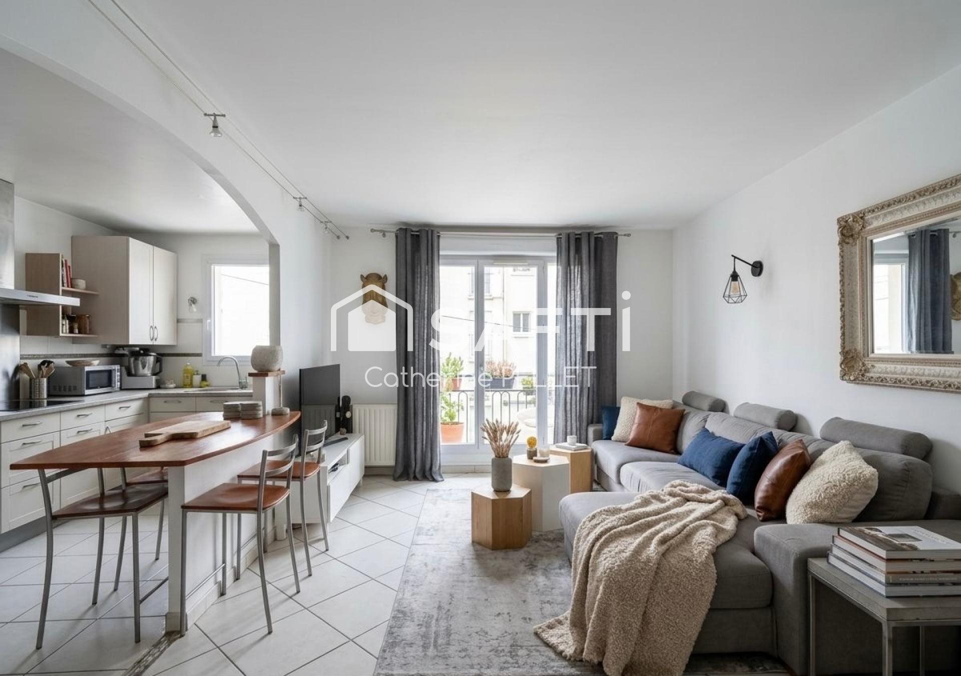 Appartement à vendre, 87m², Alfortville