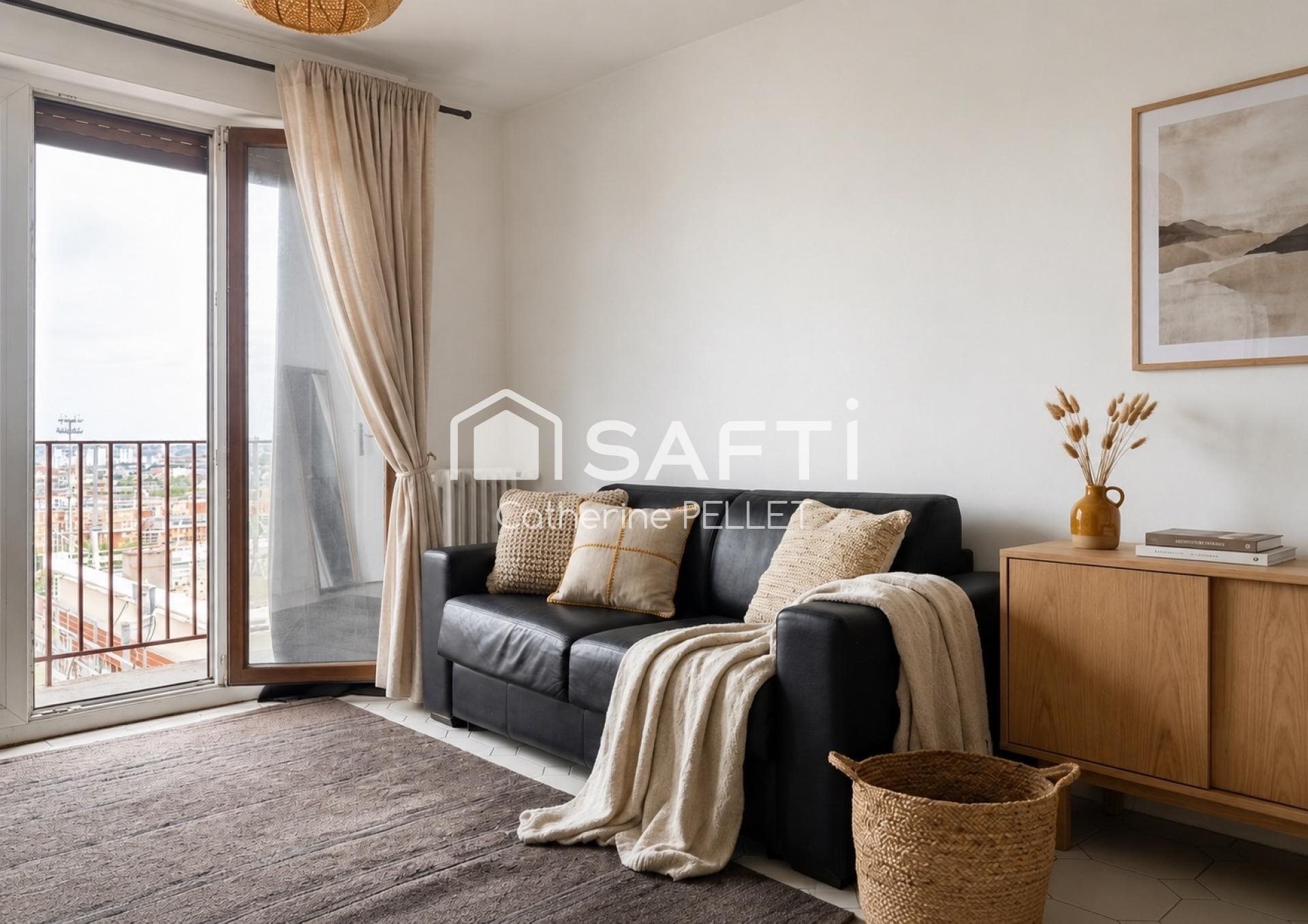 Appartement à vendre, 62m², Ivry-sur-Seine