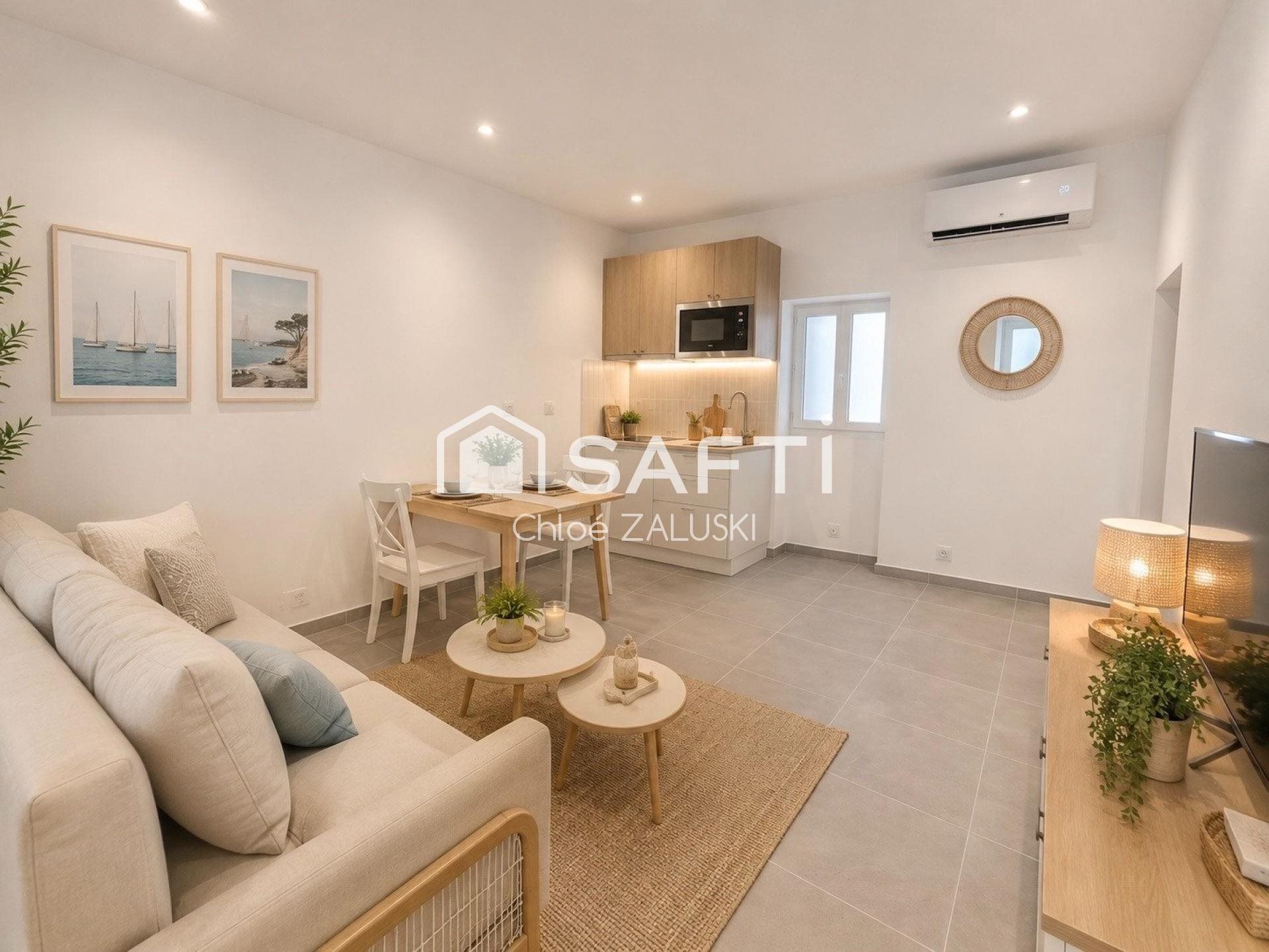 Appartement à vendre, 26m², Saint-Raphaël