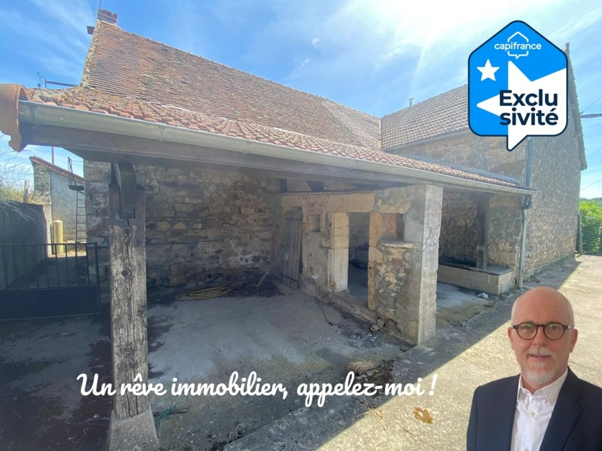 Maison à vendre, 76m², Saint-Romain-sous-Gourdon