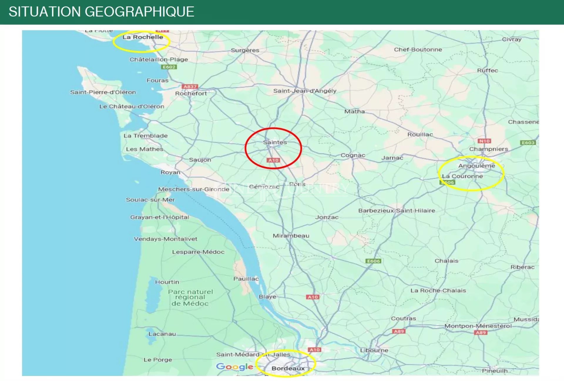 Lands for sale in Charentes Maritimes - Vue 3