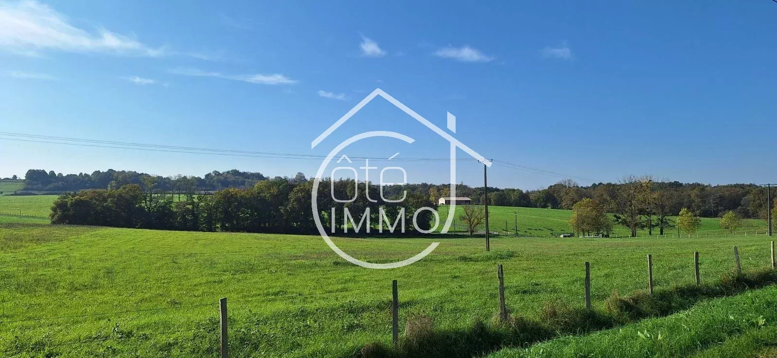 SAINT MÉARD DE GURÇON - Buildable land of 1,370 m² - Vue 6