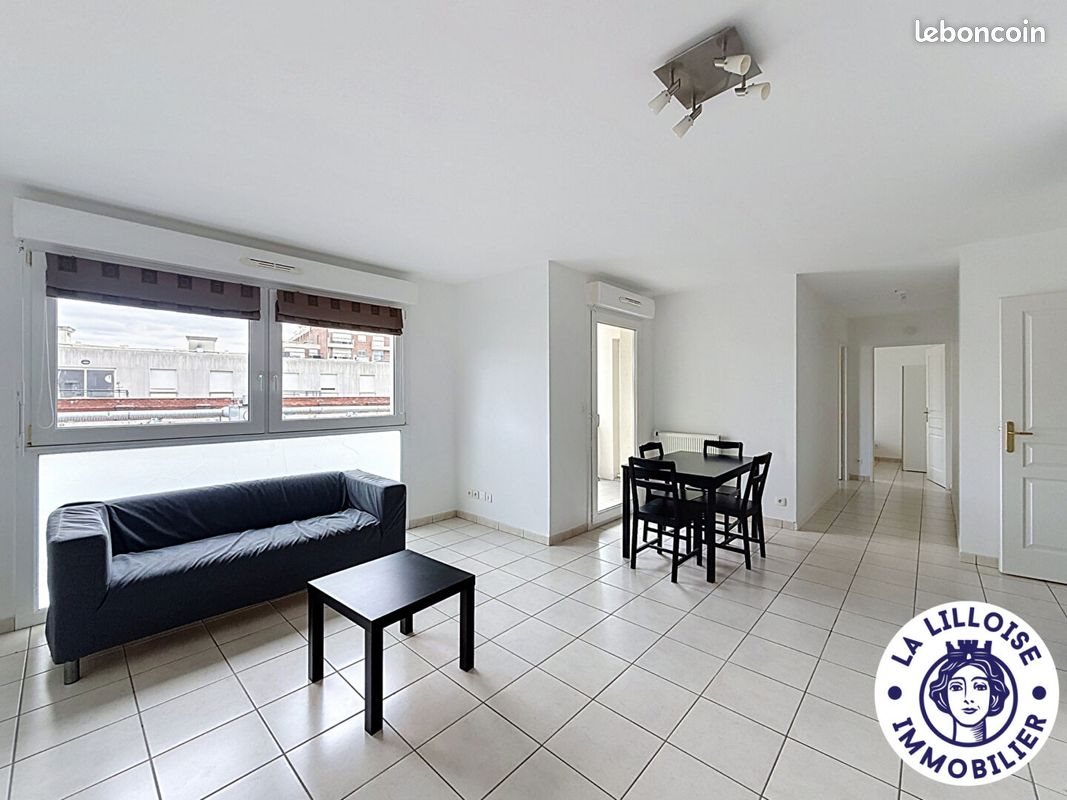 Appartement à louer, 57m², Lille