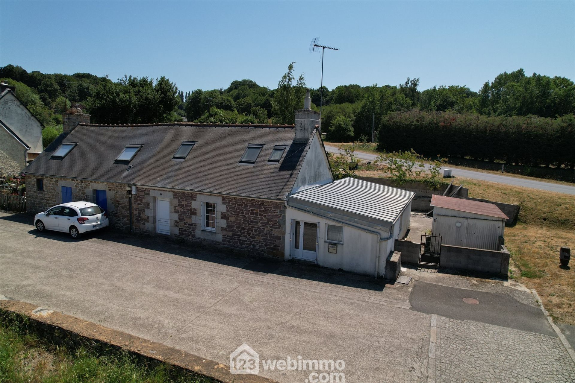 Maison à vendre, 90m², Quemper-Guézennec