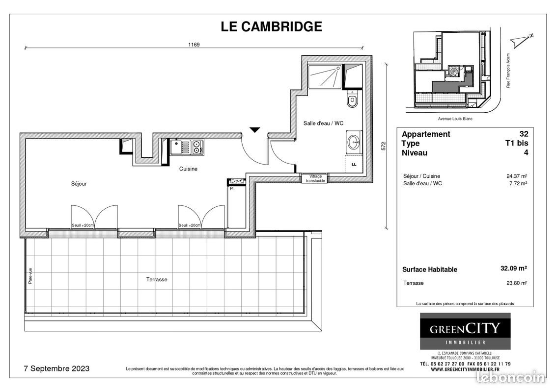 Appartement à louer, 32m², Saint-Maur-des-Fossés