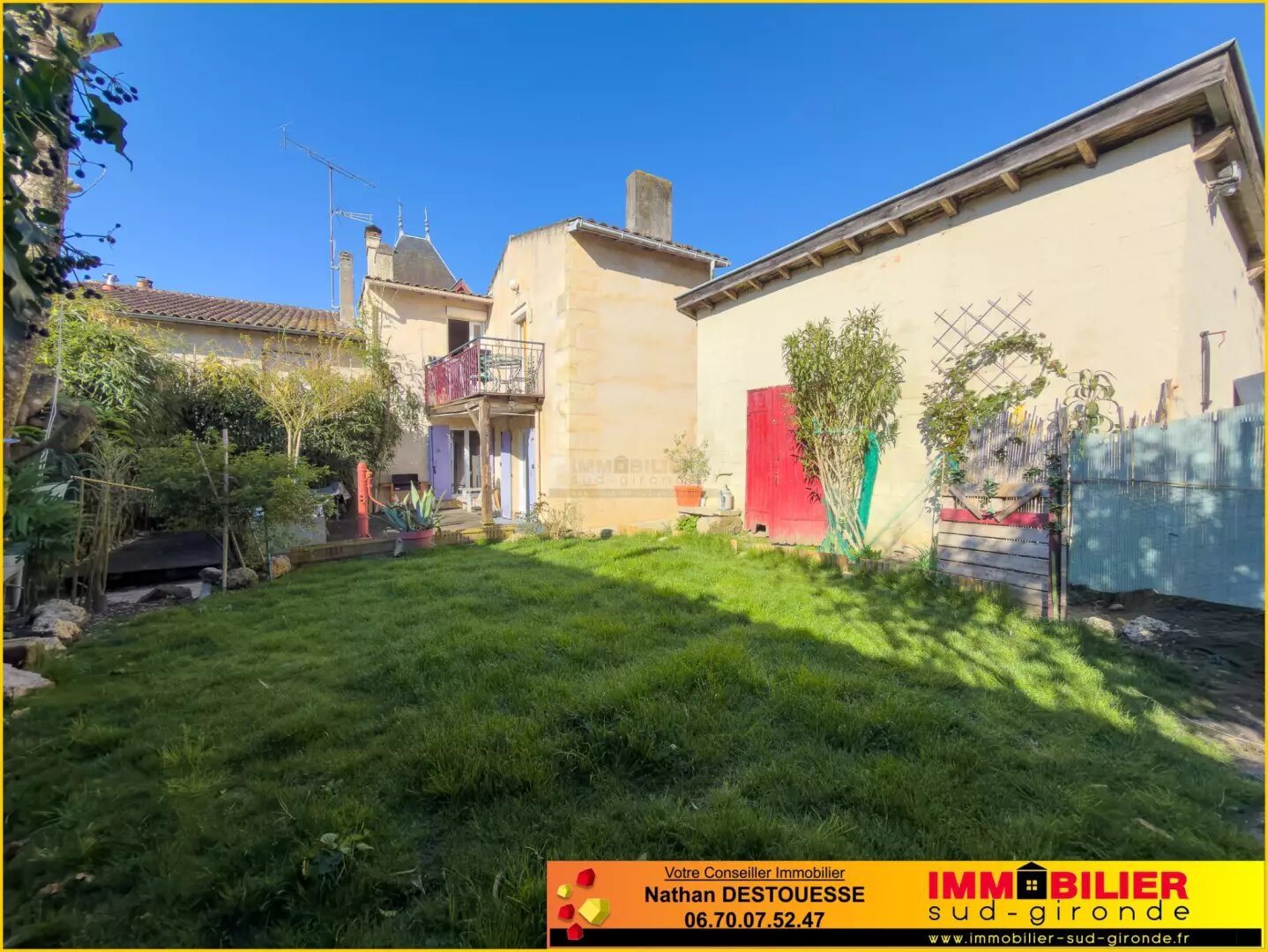 Maison à vendre, 120m², Loupiac