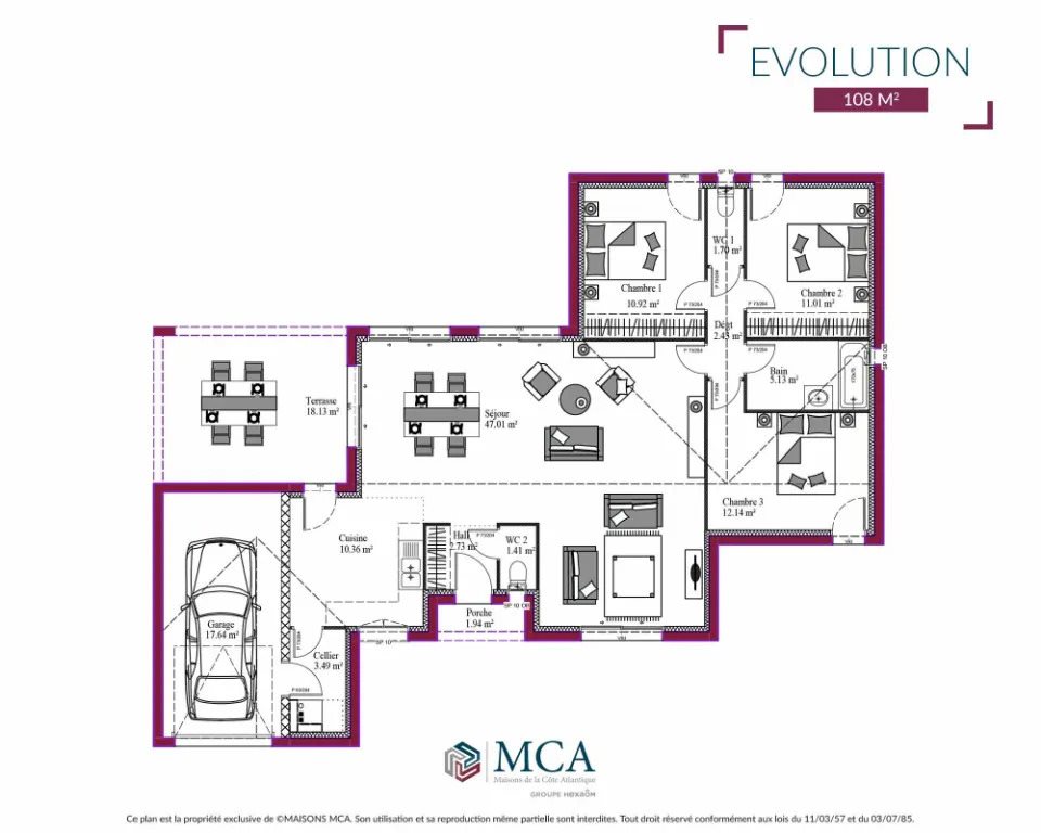 Maison à vendre, 108m², Port-des-Barques