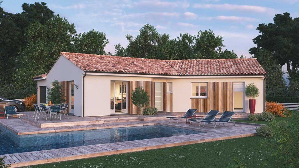 Maison à vendre, 95m², Saint-Maixant
