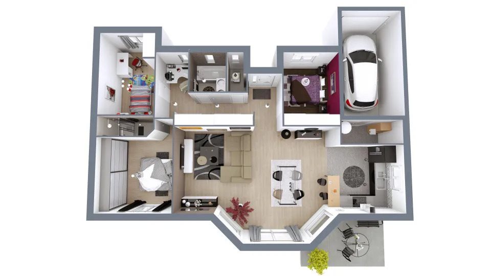 Maison à vendre, 101m², Castres-Gironde