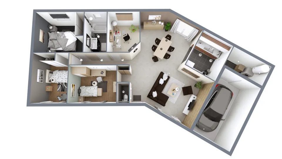 Maison à vendre, 69m², Breuil-Magné