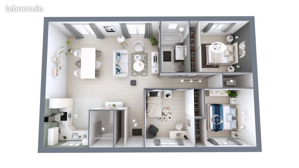 Maison à vendre, 90m², Saint-Félix-de-Foncaude