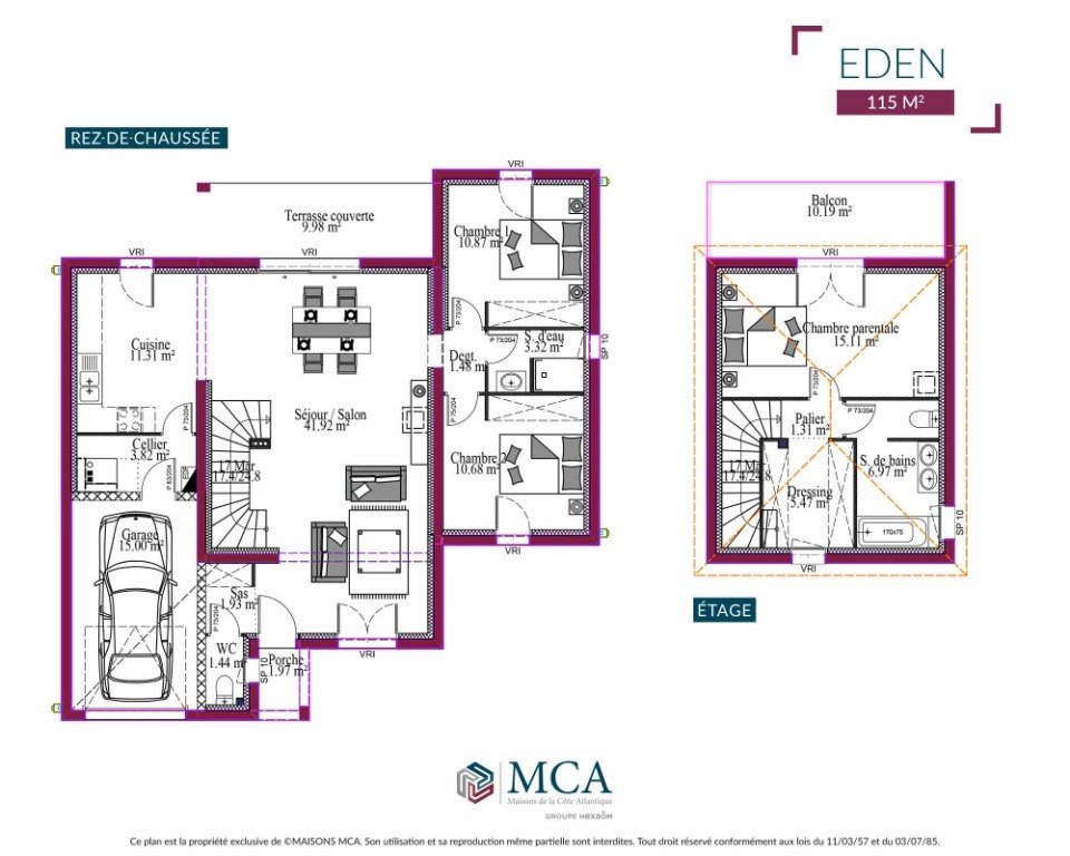 Maison à vendre, 115m², Sadirac