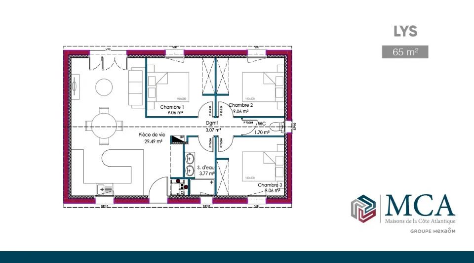 Maison à vendre, 50m², Saint-André-de-Cubzac