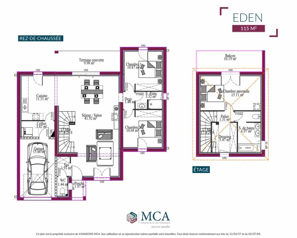 Maison à vendre, 115m², Lalandusse