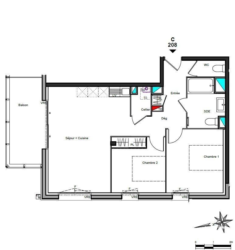 Appartement à vendre, 62m², Capbreton