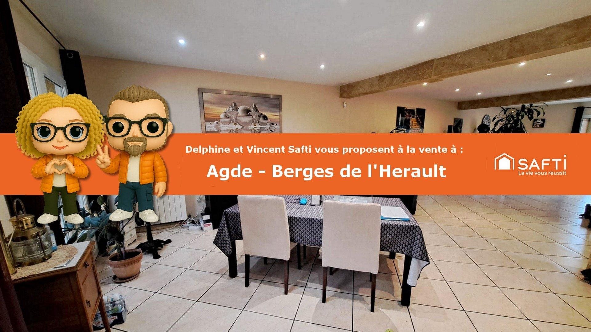Maison à vendre, 210m², Agde (Cap d'Agde)