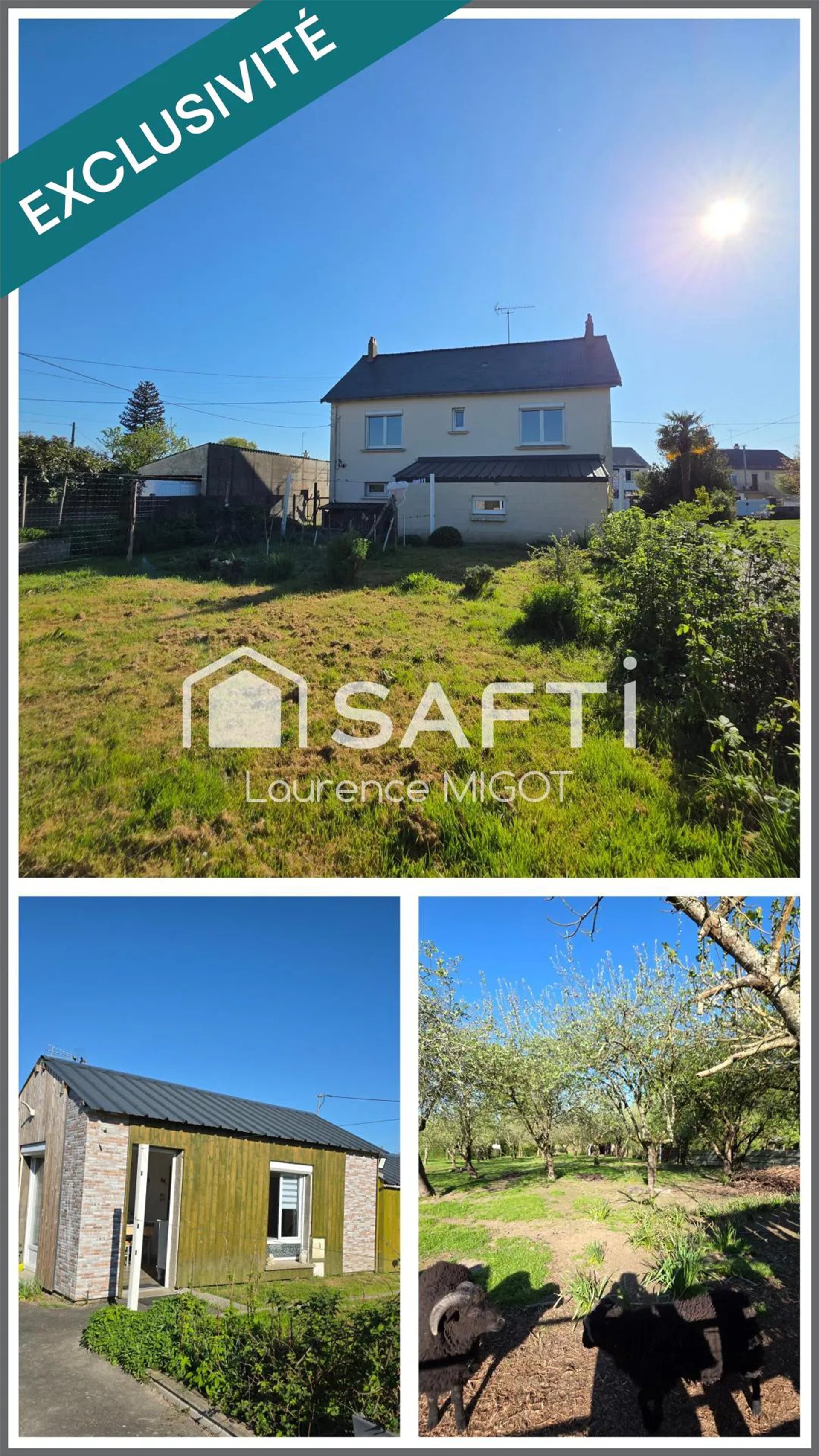 Maison à vendre, 151m², Lusanger