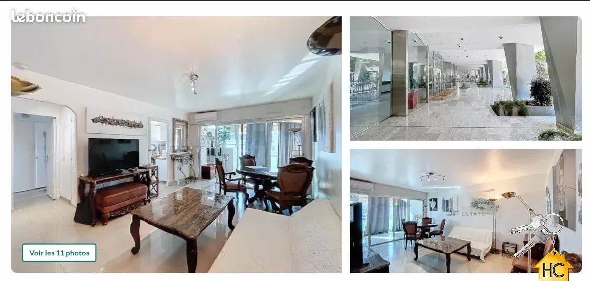 Appartement à vendre, 60m², Cannes