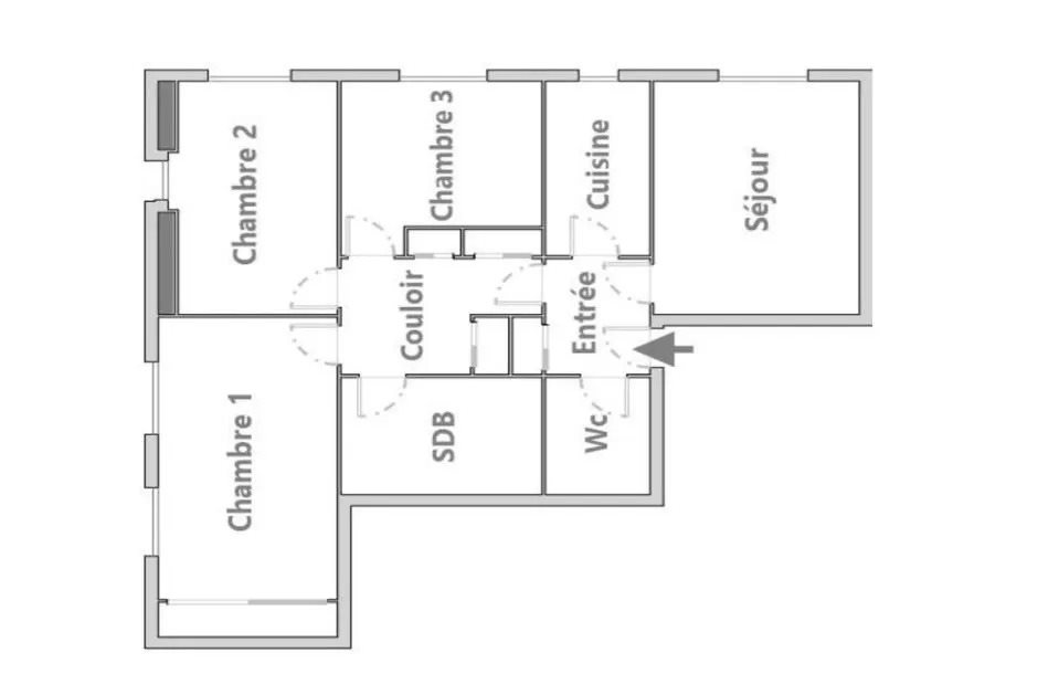 Appartement à vendre, 85m², Villeneuve-la-Garenne
