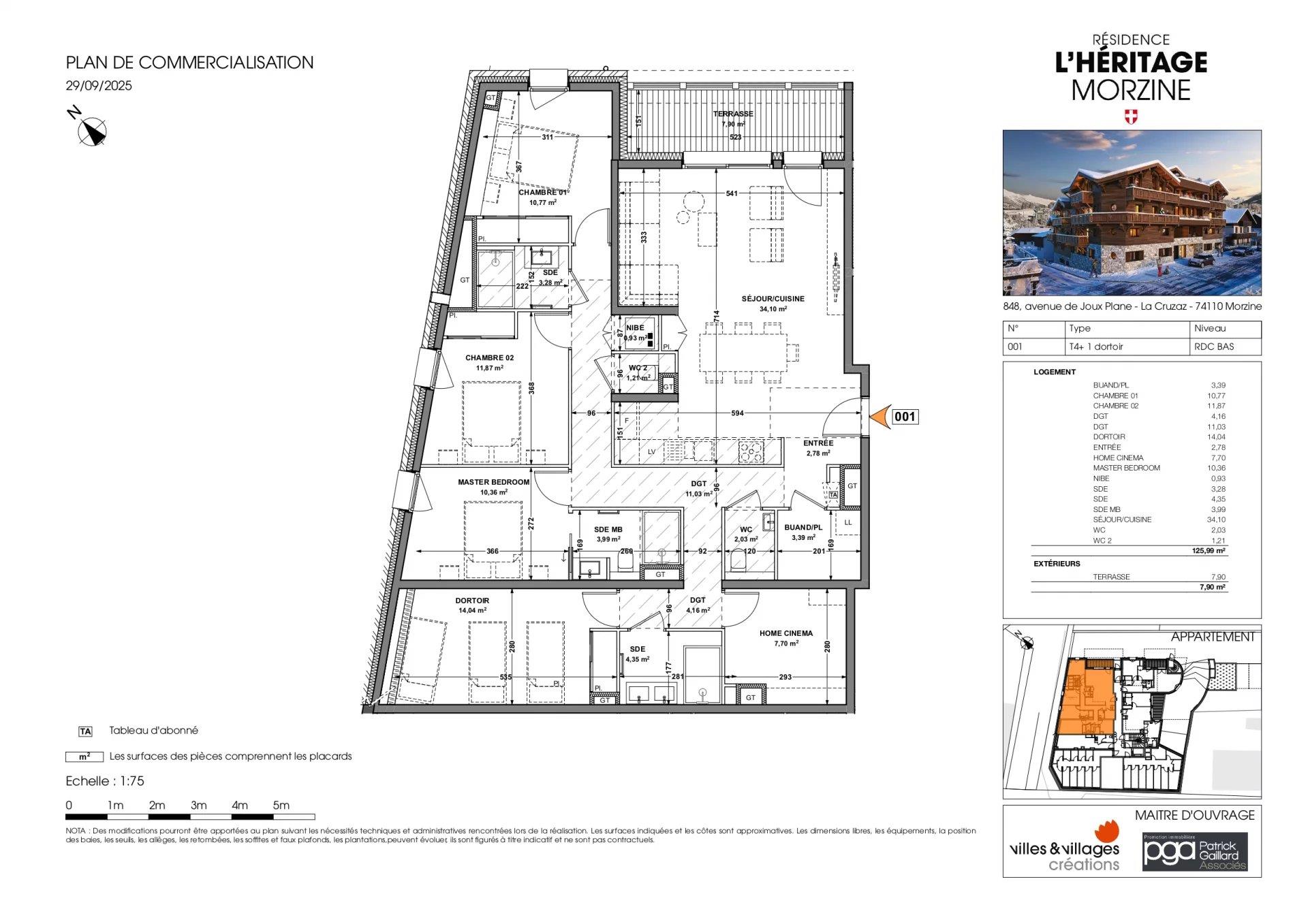 Appartement à vendre, 132m², Morzine (Avoriaz)