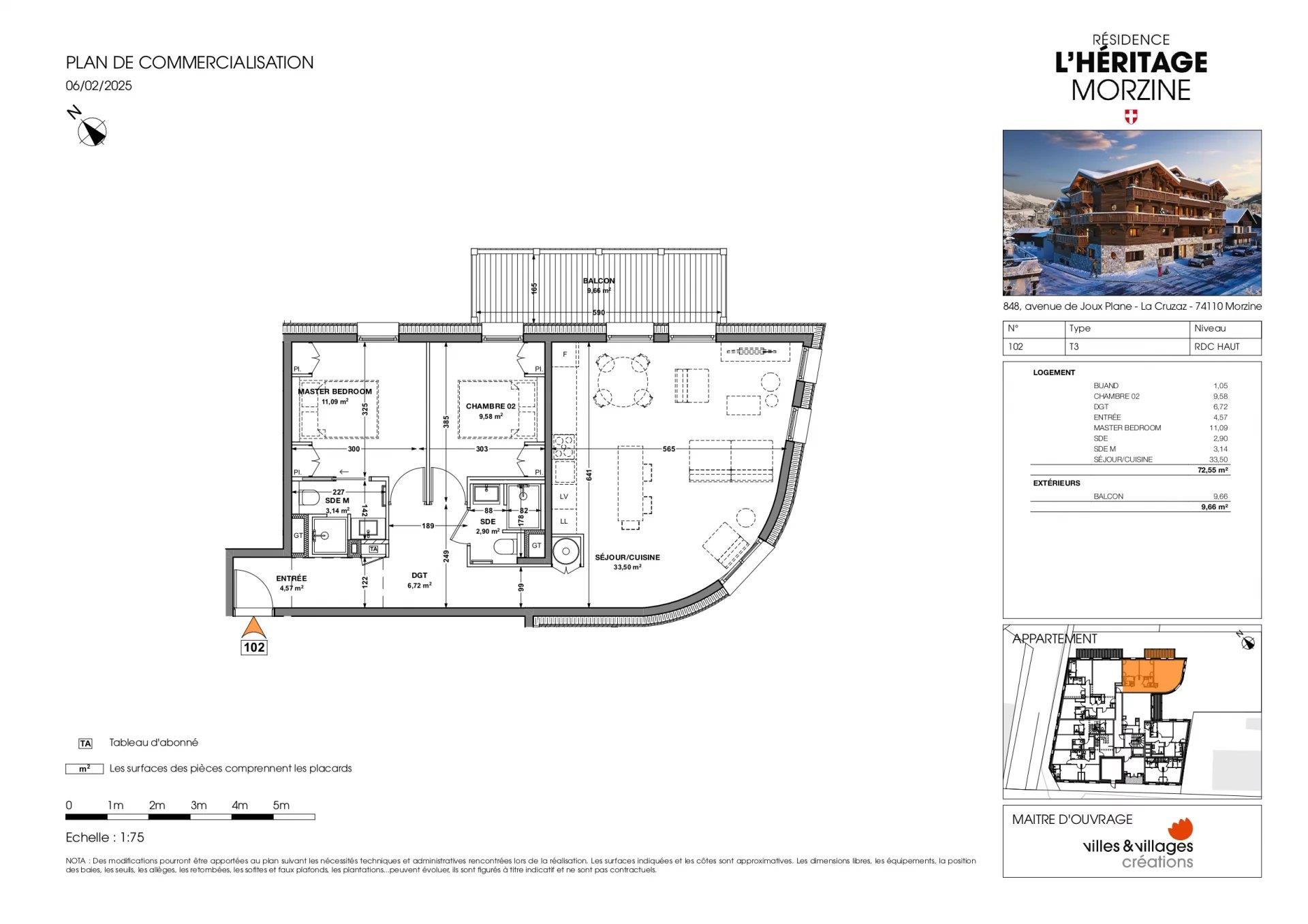 Appartement à vendre, 72m², Morzine (Avoriaz)