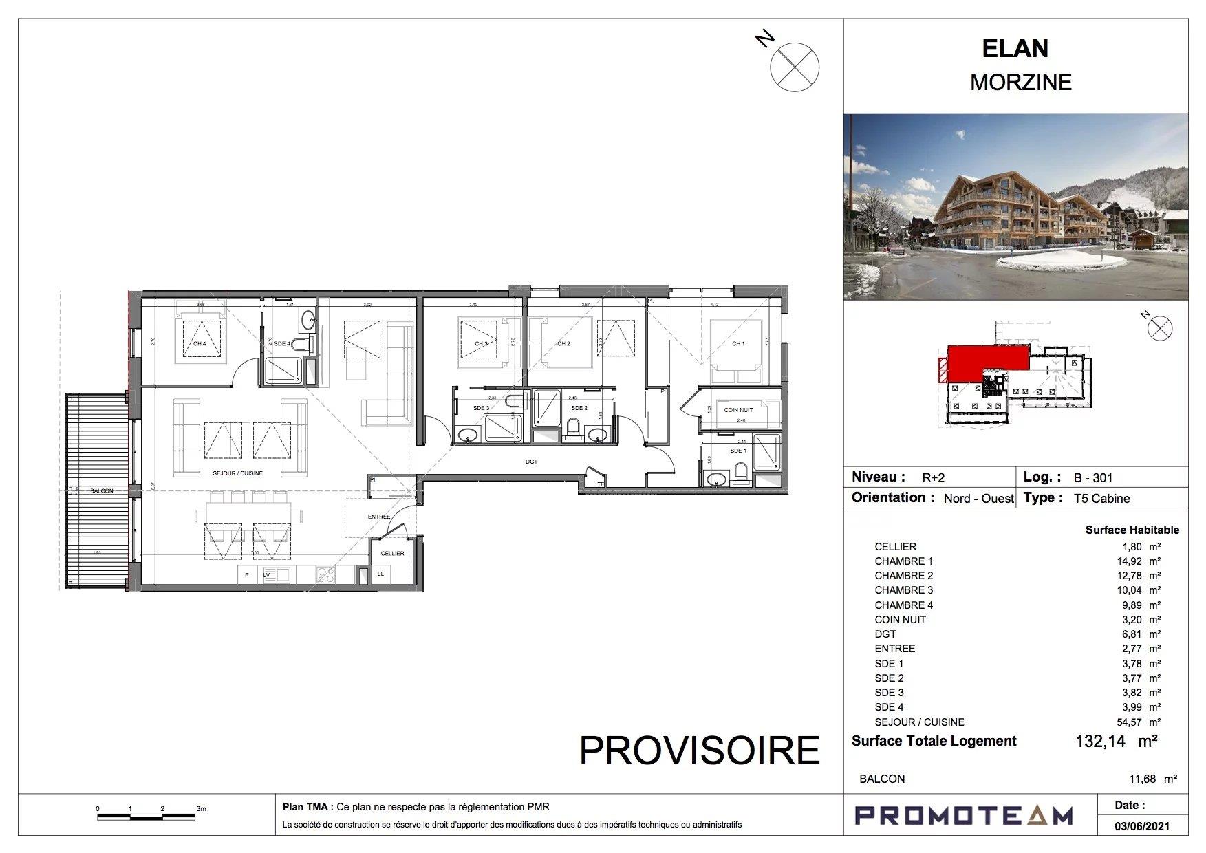 Appartement à vendre, 130m², Morzine (Avoriaz)