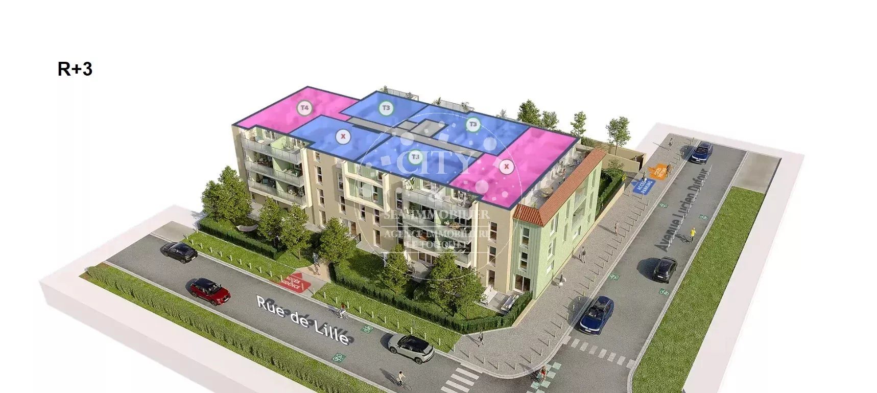 Appartement à vendre, 96m², Cucq