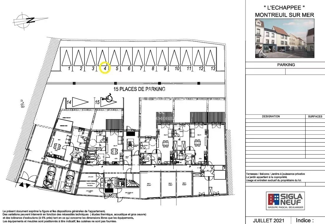 Appartement à vendre, 92m², Le Touquet-Paris-Plage