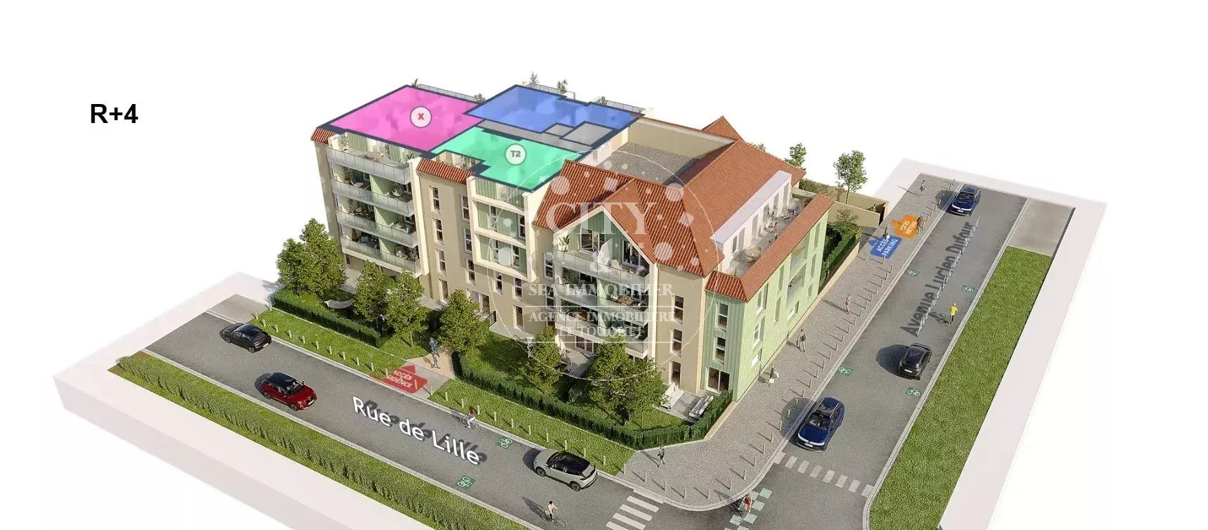 Appartement à vendre, 48m², Cucq