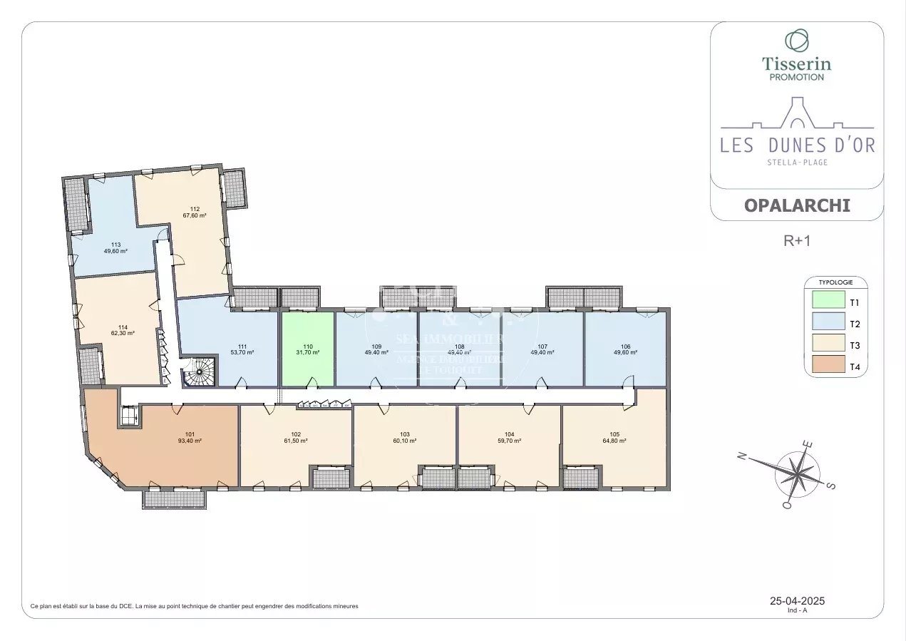 Appartement à vendre, 31m², Cucq