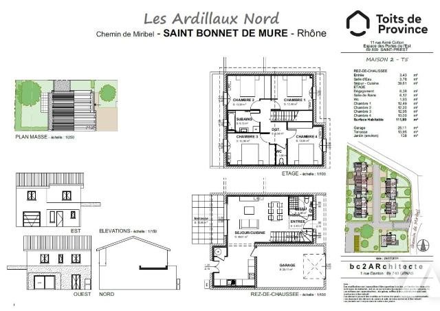 Maison à louer, 111m², Saint-Bonnet-de-Mure