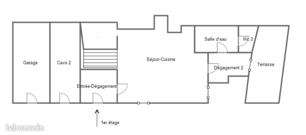 Maison à vendre, 79m², Graissessac