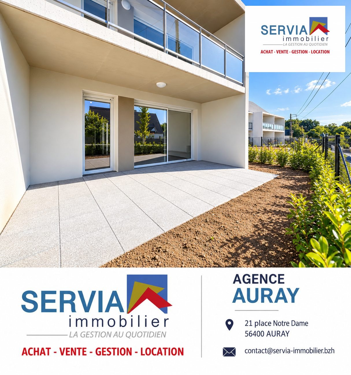 Appartement à louer, 63m², Pluneret