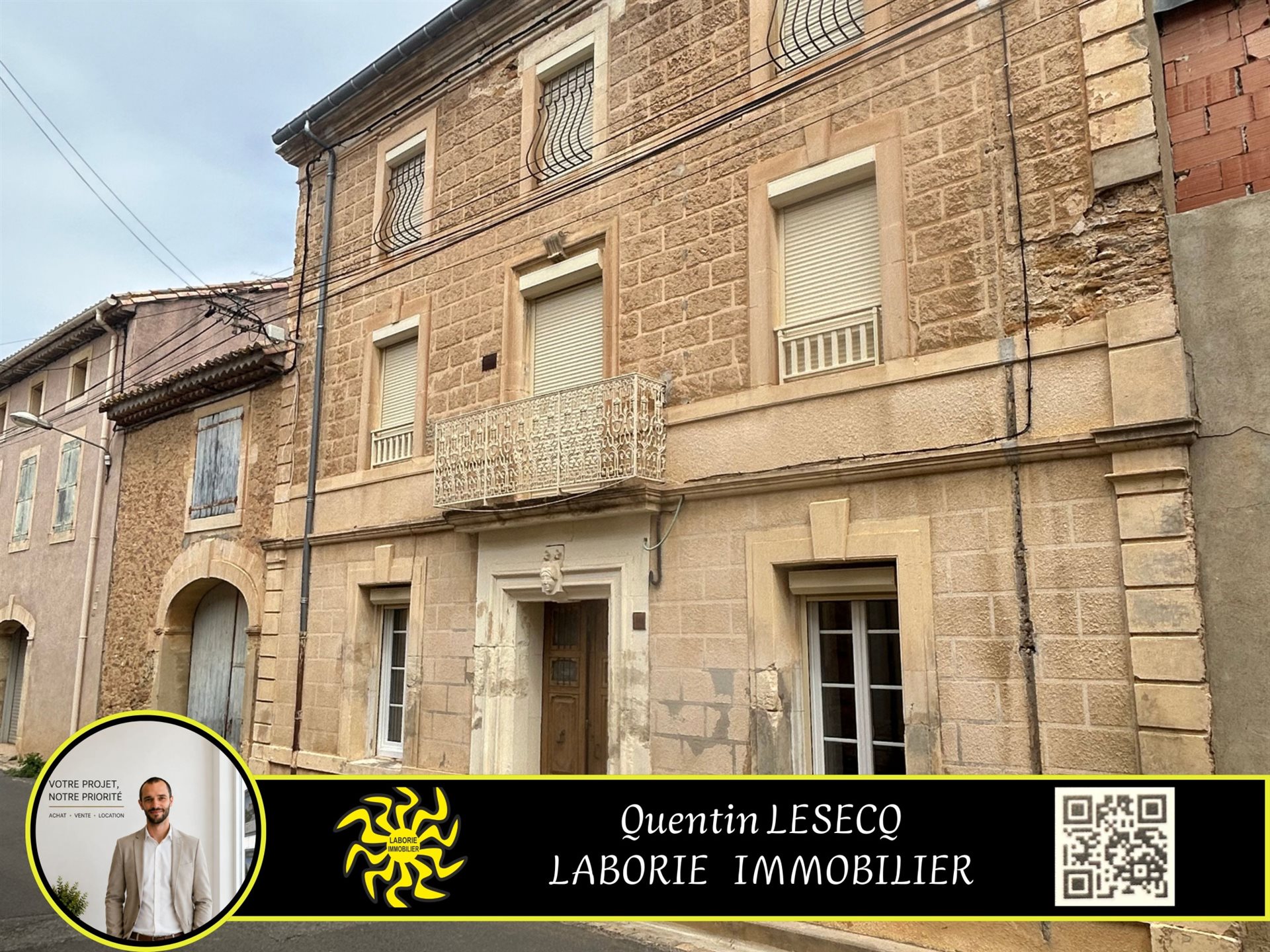 Maison à vendre, 188m², Montouliers