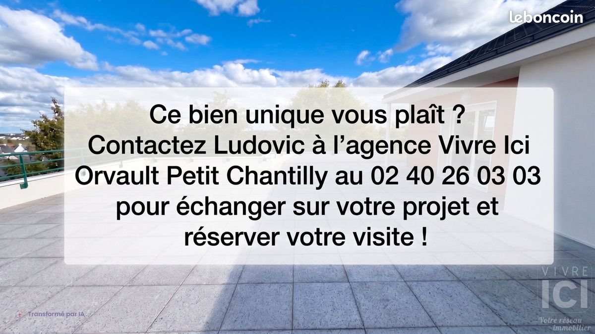 Appartement à vendre, 107m², Orvault
