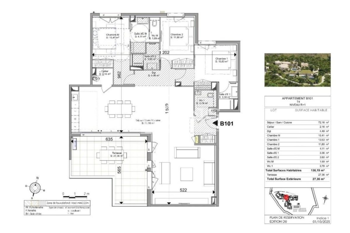 Appartement à vendre, 136m², Sainte-Maxime