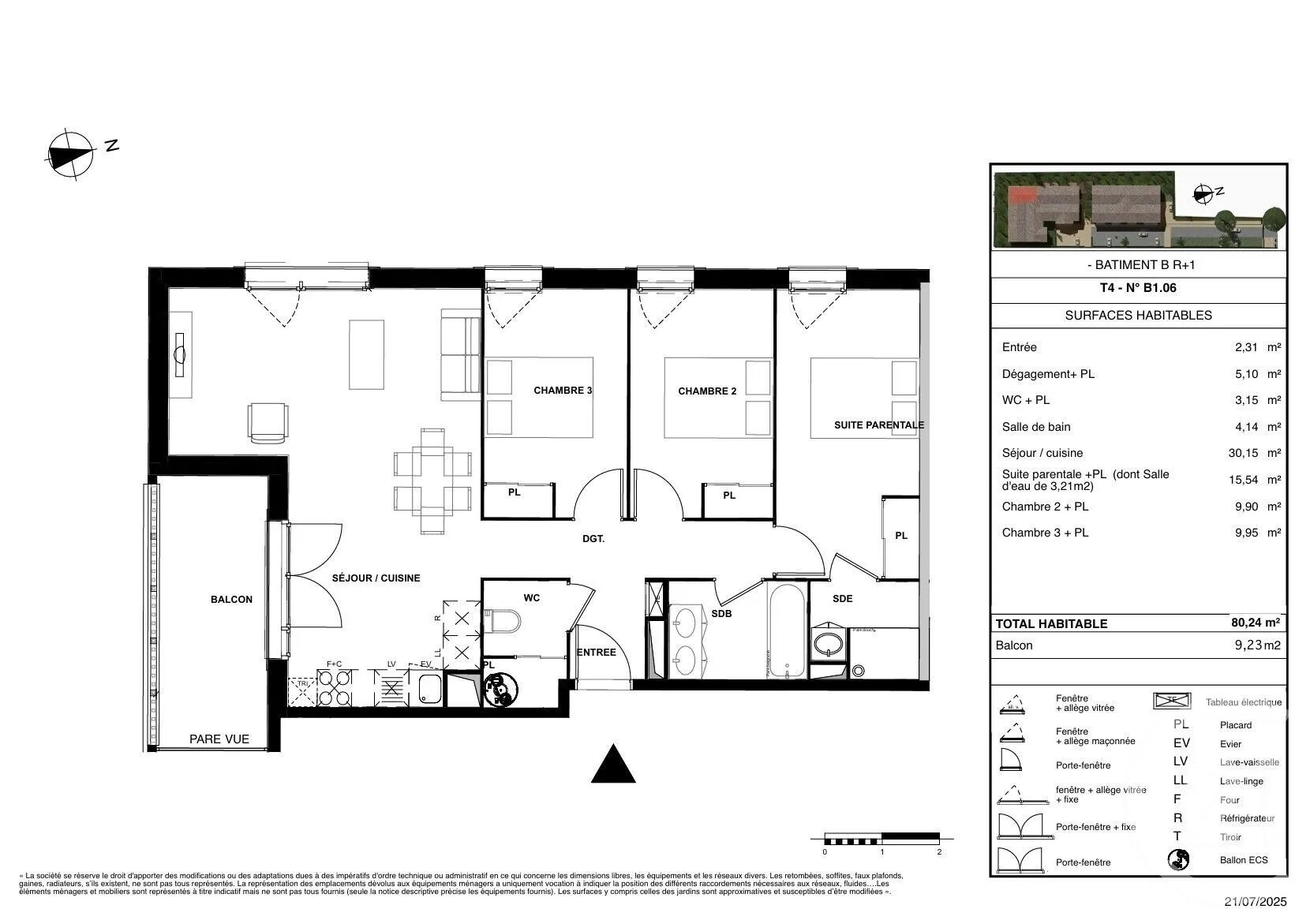 Appartement à vendre, 80m², Gujan-Mestras