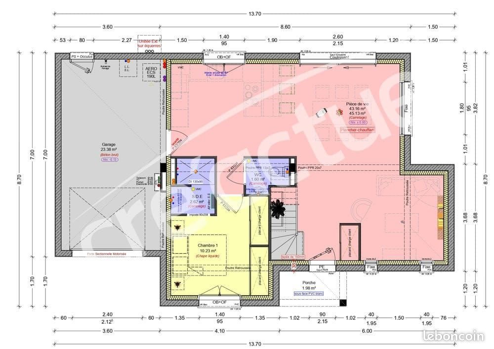 Maison à vendre, 5m², Pont-Péan