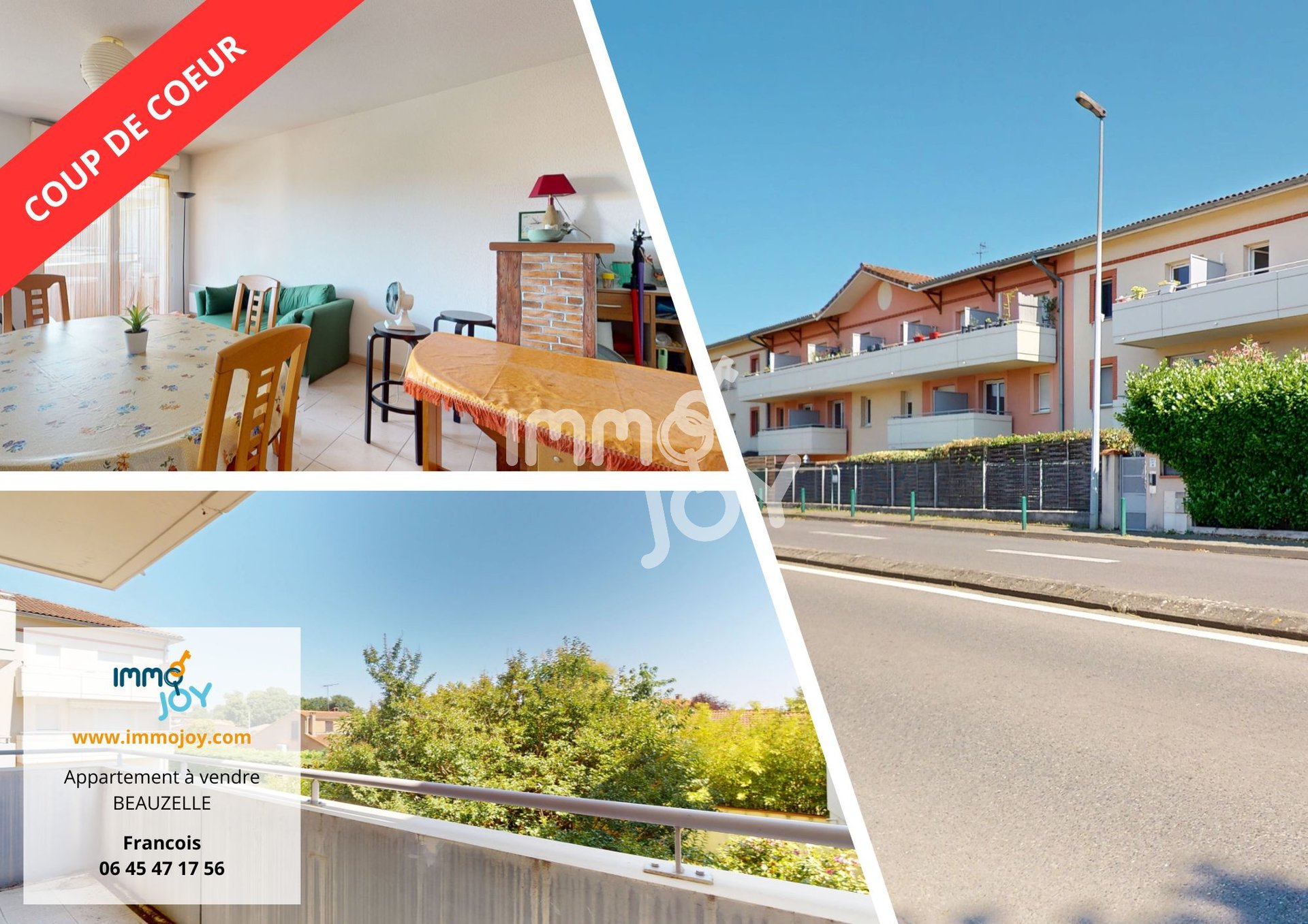 Appartement à vendre, 56m², Beauzelle
