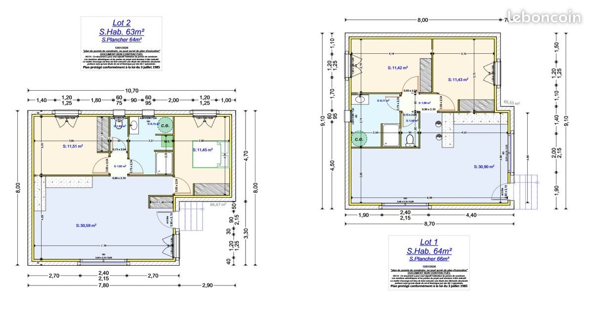 Maison à vendre, 65m², Salindres