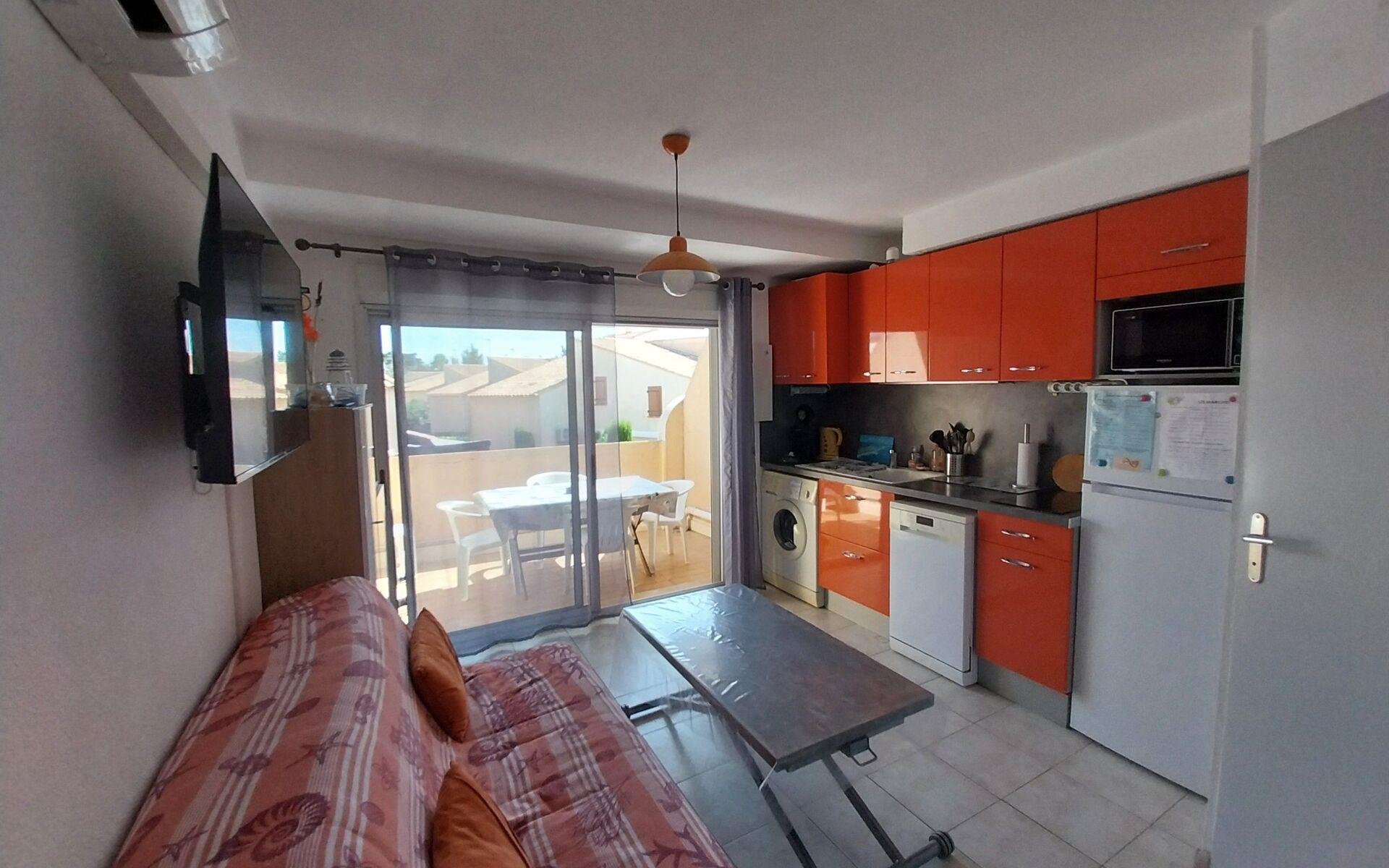 Appartement à vendre, 21m², Marseillan