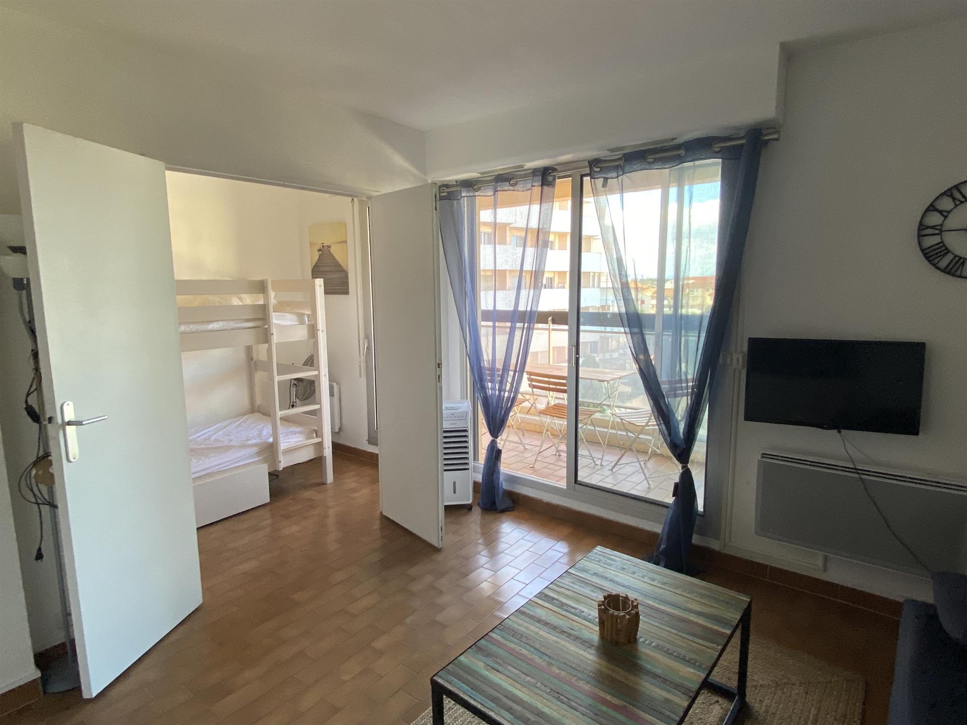 Appartement à vendre, 25m², Canet-en-Roussillon