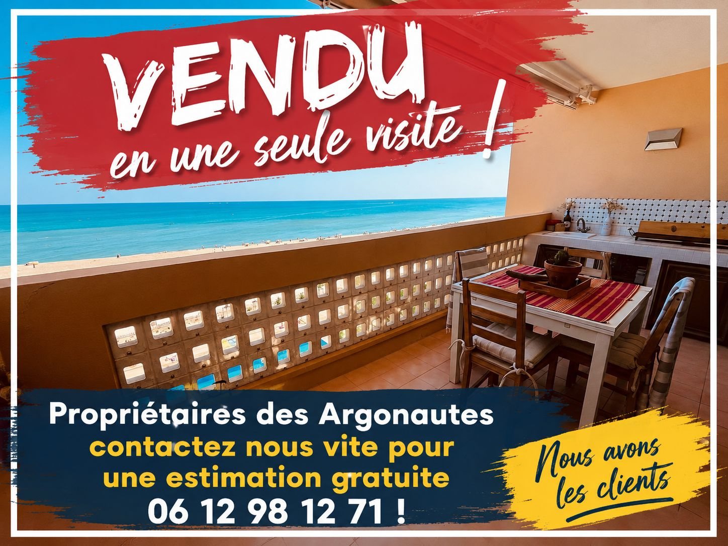 Appartement à vendre, 57m², Le Barcarès