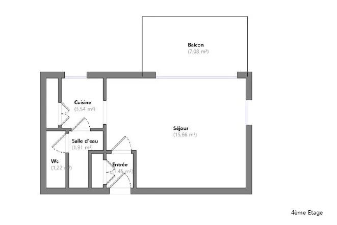 Appartement à vendre, 23m², Saint-Hilaire-de-Riez