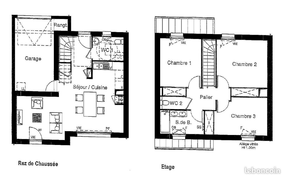 Maison à louer, 86m², Rezé
