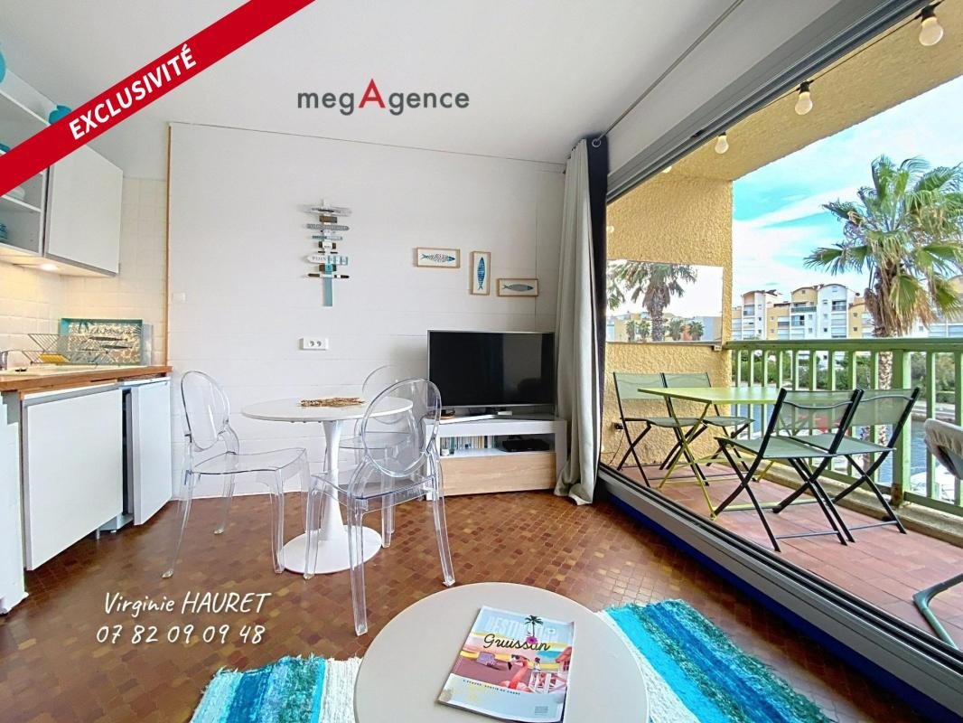 Appartement à vendre, 20m², Gruissan